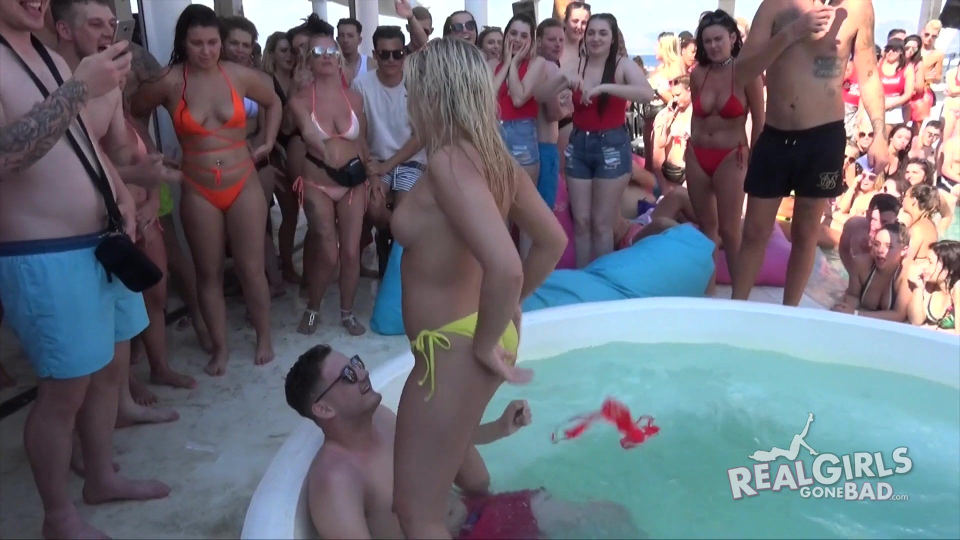 Hotwife Pool Party Madness - amateur shameless sluts Gay Physicalexamination