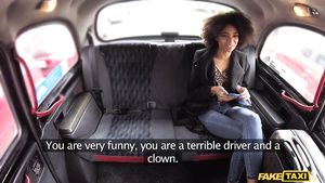 First Time Luna Corazon enjoys interracial sex in the fake taxi Hindi