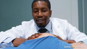 Money Horny doctor fucked Dee Williams right in the office MadThumbs