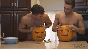 People Having Sex Beau & Max - Gay Halloween Porn Panty