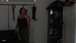 Funny Busty PAWG Danish Dorte in her first amateur homemade...