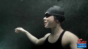 Stroking Crazy underwater sex with Asian Assain babe IAFD