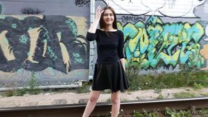 Chacal Sanija - After Photo Shoot At Graffiti Wall Nude Interv - hard sex Groupsex