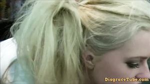 Strapon Blond Hair Lady has some fun in public (part 1) ErosBerry
