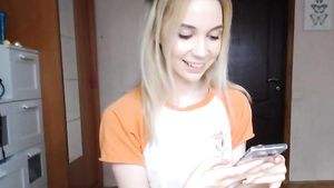 xPee MERy tight blonde teen masturbating solo on webcam Teentube