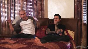 Gay Bukkakeboys Double Teaming My Tattooed Stepsister Dylan Phoenix - threesome with cumshots Hardsex