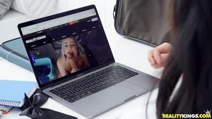 Playboy Asian teen May Thai seduced Danny D to fuck...