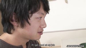 Justice Young Aihara Miho - Cheating Japanese Wife - asian fetish hardcore with pussy fingering Cum Swallow