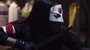 Fingering Deadshot fucked Asa Akira in hot cosplay action Adulter.Club