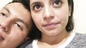 Casa Colombian Couple MaileAndRafaax (21) Sucks Breasts Bum...