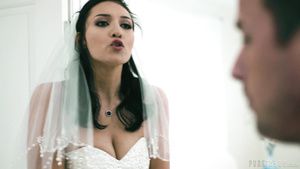 Gonzo Filthy bride Bella Rolland gets banged on the wedding Camsex