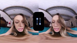 Video-One Naomi Swann rides donger in hot VR scene Women Fucking