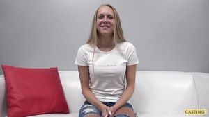 Facial Tall Blond Chick At Porn Casting Hot Pussy