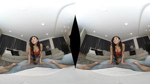 Porn Star Latina vixen hot VR porn video Analfucking