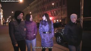 Thief 18Yo Russian Schoolgirls In Foursome Action FapVid