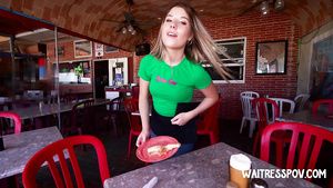 Gay Brokenboys Provocative Waitress Agrees To Fuck For Tips...
