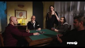 BaDoinkVR Poker players fucked Alexandra Stein in threesome Gay Pawn