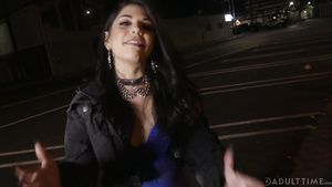 GayLoads Gina Valentina rides donger after playing sex toys...