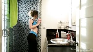 Toys Kimber Day gets doggy fucked in the bathroom Facebook