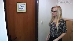 Gaystraight Blonde Vixen Gets A Very Strange Medical Exam In Her Local Hospital HotXXX