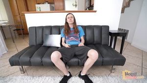 Best Blowjob Hippie dude with long dick fucks sultry mommy...