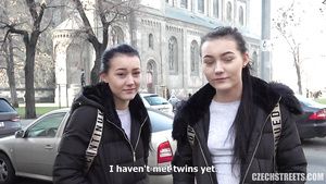 Man Naive sexy Twins hot POV sex video Stretch