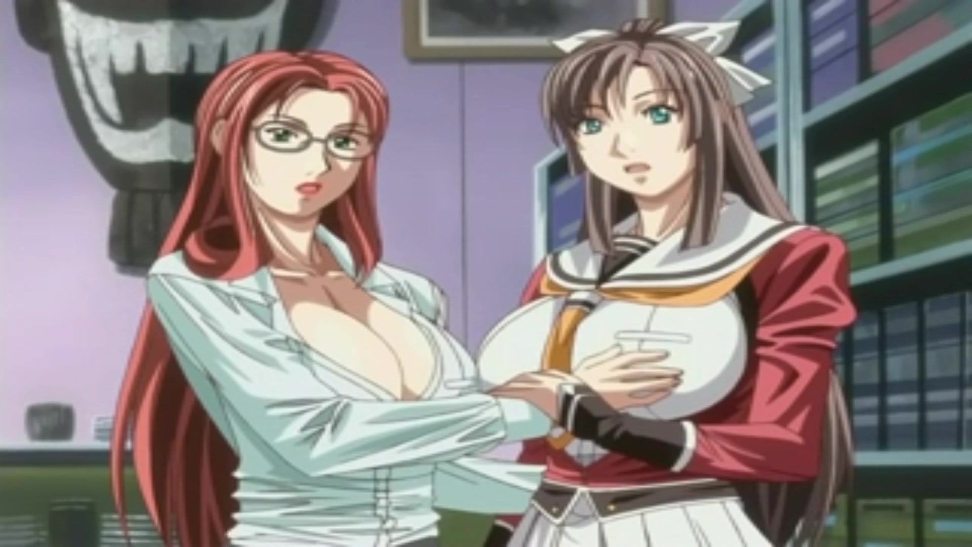 Fucking Lesbian Schoolgirl Hentai - Uncensored Anime Love Making Scene Lezbi