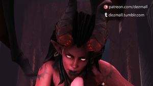 Ejaculations Love Making with demon 3D Xozilla Porn Movies Tiny