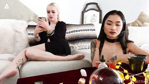 BananaBunny Alex Grey cute teens lesbian porn video Rimjob