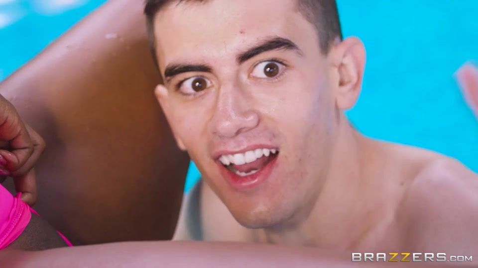 Chileno Young Interracial Threesome At The Brazzers "My Pool, My Rules" Sex Pussy