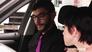 Oral Sex Porn Short-Haired Drive Student Rides A Big Dick In The Car Gay Cut