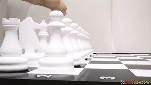 Novinhas A Game of Chess Turns into Wild Screwing - high definition 3D XOZILLA PORN MOVIES Fishnet
