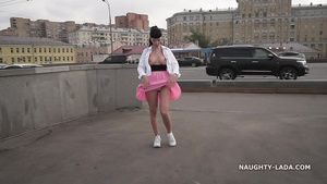 Hentai3D Naughty Russian MILF Lada - Upskirt walking Pick Up