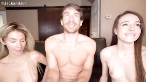 Bokep Shameless libertines hot webcam threesome Big Pussy