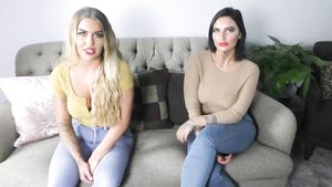 Rabuda Maddison & Daisy - Lesbian Bondage Porn Banho