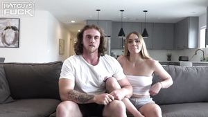 GirlfriendVideos hot Kenzie Page and muscled sex mate Playing