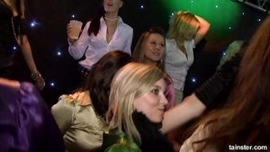 Creampies Very drunk hookers in the club - group sex Porno 18