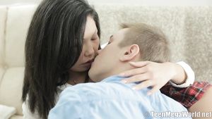 Gayemo 18-Years-Old Couple On Sofa - Young Cutie TubeStack