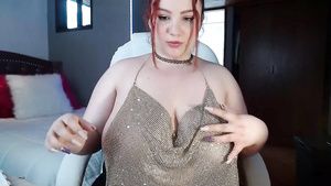 Blowjob Chubby amateur girl webcam erotic show Blackcock