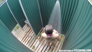 Spank First Voyeur Cams on Real Public Pool Pack