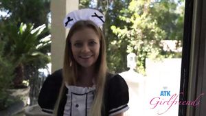 iTeenVideo cute teen maid Riley Star POV sex video Gay Gangbang