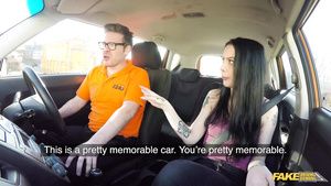 Gay Cash Frisky British chick with small cans gets pounded in the car TurboBit