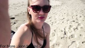 Gapes Gaping Asshole Public Beach Ivi Style Squirt On Dildo Boquete