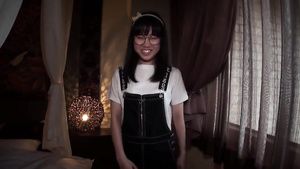 HottyStop Nerd asian girl in glasses first porn video Punheta