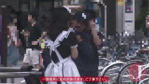 Canadian Japanese Girl in Maid Cost Gets Creampied by Stranger Lips
