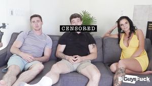 SpankBang Jeremy Barker, Mason Skyy And Desiree Bisexual Orgy Cum On Ass