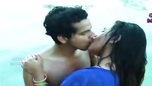 Arab Indian hot couple mind-blowing sex Brunet
