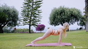 TokyoPorn Alecia Fox & Ginebra Bellucci - The Yoga Teacher 3Some Sex Wet Cunts