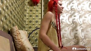 Hot Naked Girl Redhead stepsister gets a hard banging in doggy-style Masterbation