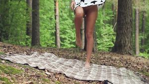Small Boobs hot teen Maria Rya solo in the woods DailyBasis